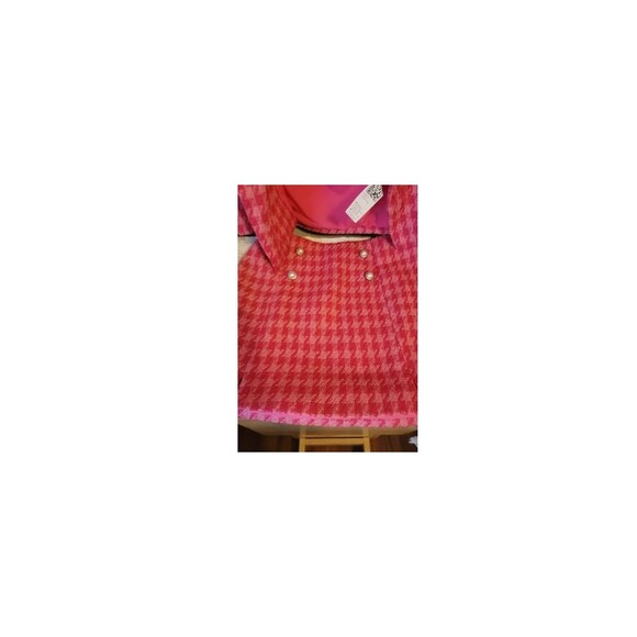 CICY Pink Women’s Cropped Tweed Jacket & Mini Skirt 2-Piece Set Chic, & Trendy, - Picture 5 of 6